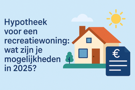 Hypotheek voor een recreatiewoning